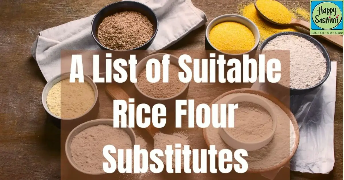 alternative rice flour